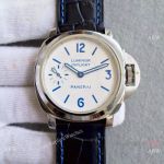 Swiss Panerai Daylight LUMINOR 8 DAYS Pam00786 White Dial Blue Markers